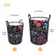 thumbnail image 3 of Fotbe Paisley Cesto de Ropa con Asas, Cesto Impermeable de Gran Capacidad, Bolsa de Lavado para Dormitorio, Cesto de Ropa con Ruedas y Asas-Small, 3 of 6