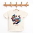 thumbnail image 4 of Turkey Patchwork Print - Youth Short Sleeve Graphic T-Shirt, 4 of 11