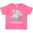 thumbnail image 3 of Inktastic My Babysitter Loves Me to the Moon and Back Elephant Family Boys or Girls Toddler T-Shirt, 3 of 5