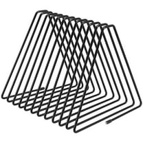 Zehuanyu  Desk File Organizer Folder Holder for Log Boxes Automatic Office Black