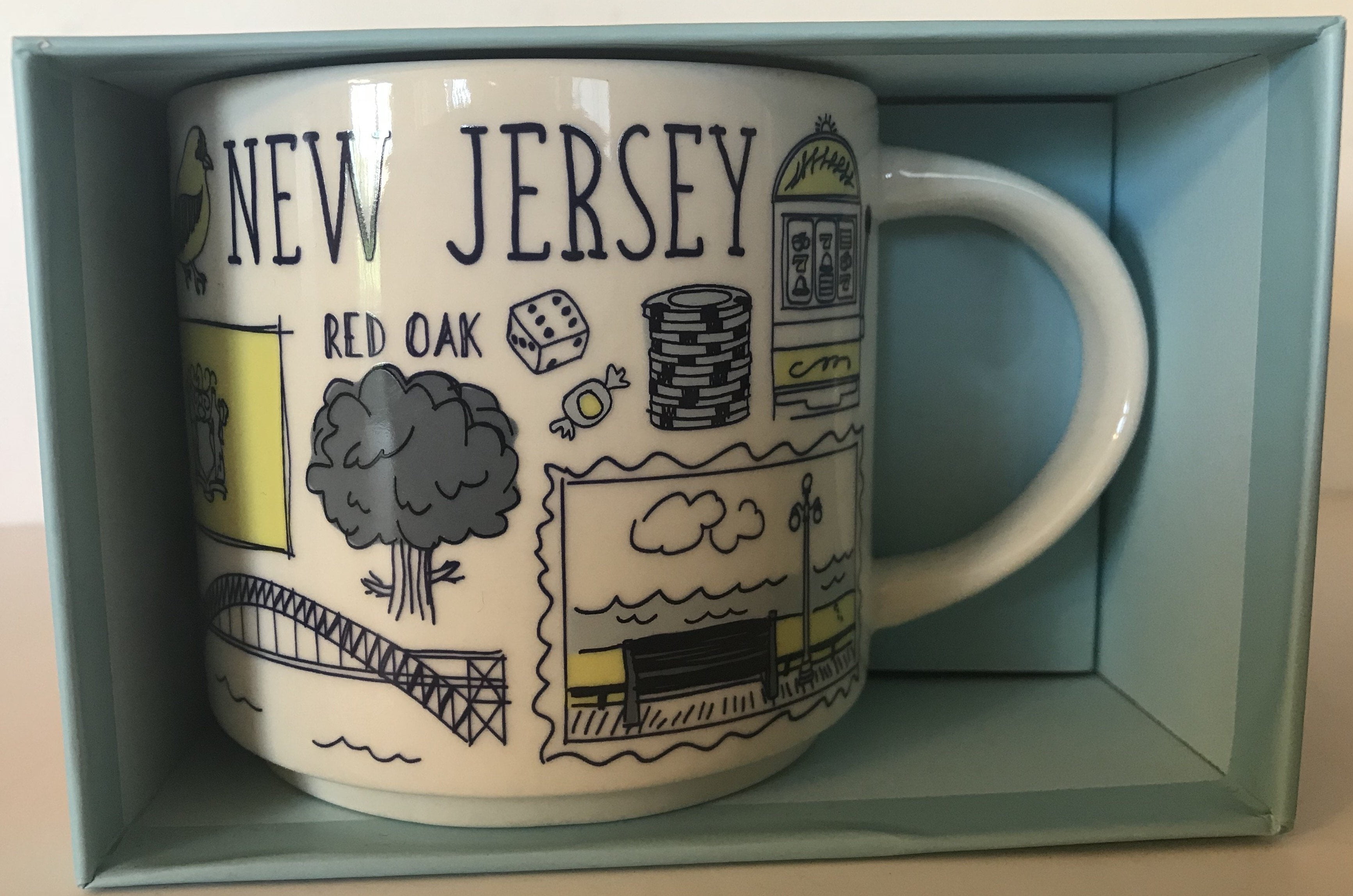 Starbucks Been There Series Collection New Jersey Coffee Mug New With