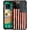 Old Glory Traditional American Flag, variant on Case Compatible with iPhone 14 Pro, Cases for Women Girl, Blue Sky Flower Moon Butterfly
