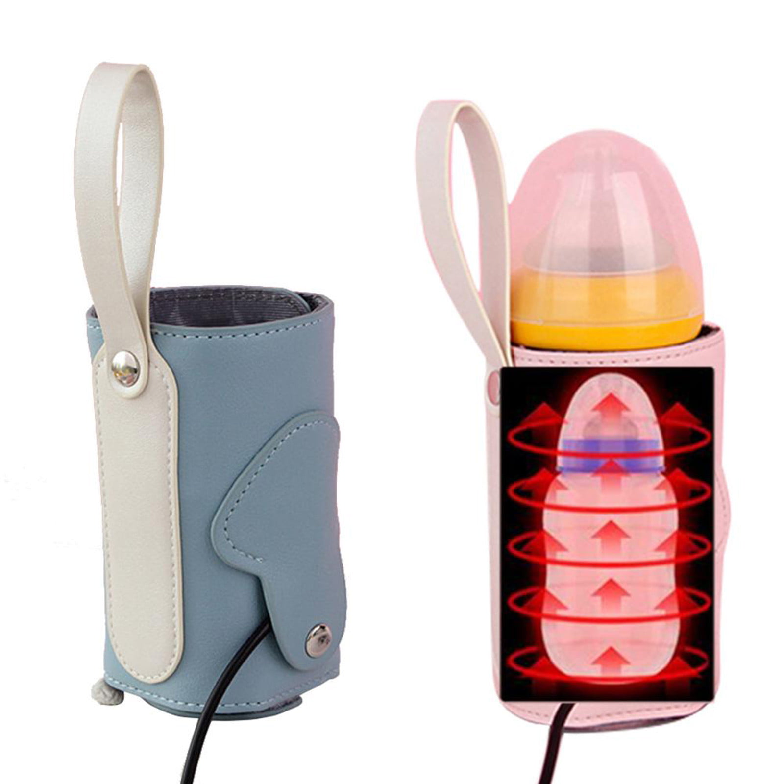 Baby Bottle Warmer Milk Food Portable Heater use it home and car 5V USB Charger 