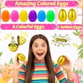 thumbnail image 4 of Huevos prerellenos de Pascua, 100 unidades, con varios juguetes para niños, 4 of 8