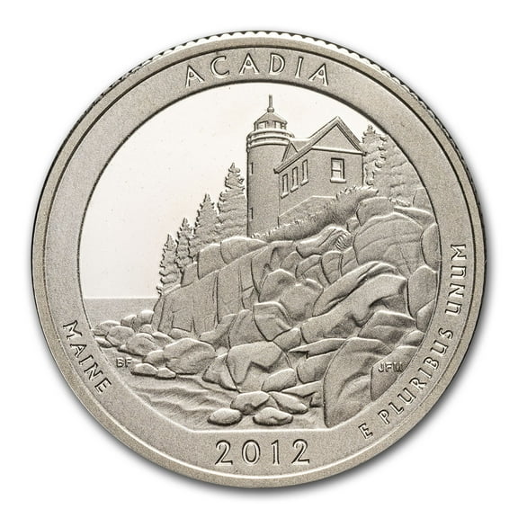 2012-S Quarter ATB Acadia National Park (Silver)
