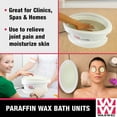 thumbnail image 3 of WaxWel\xc2\xae Paraffin Bath - Standard Unit Includes: 100 Liners, 1 Mitt, 1 Bootie and 6 lb Citrus Paraffin, 3 of 7