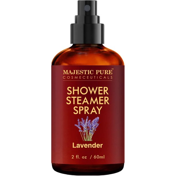 Majestic Pure Lavender Aromatherapy Shower Streamer Spray, 2 fl oz