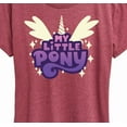 thumbnail image 3 of My Little Pony - New Gen Logo Wings - Women's Short Sleeve Graphic T-Shirt, 3 of 5