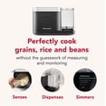 thumbnail image 2 of KitchenAid KGC3155, olla de grano y arroz, 8 tazas con escala integrada de detección automática + tanque de agua, negro mate, 2 of 5