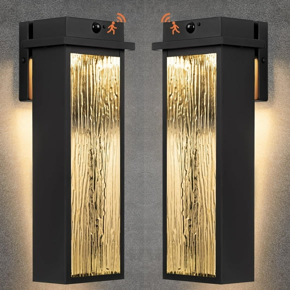 Luces LED para exteriores VenzBlomia Blomia, sensor de movimiento mejorado
