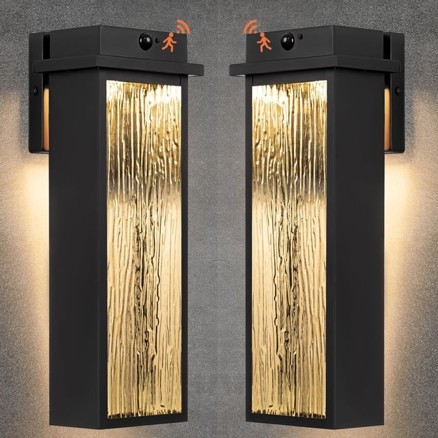 Luces LED para exteriores VenzBlomia Blomia, sensor de movimiento mejorado