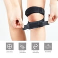 thumbnail image 3 of Correa para la rodilla con soporte para el tendón rotuliano, puentes, banda rotuliana, correa para soporte de rodilla, rodillera con neopreno ajustable para correr, 3 of 5