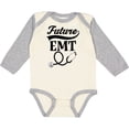 thumbnail image 3 of Inktastic Future EMT Emergency Tech Boys or Girls Long Sleeve Baby Bodysuit, 3 of 5