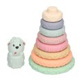 thumbnail image 1 of Bloques Apilables, Juguete Sensorial Apilable Para Bebés, Educativo, único, Exquisito Para Fiestas Navideñas, Para El Hogar, Para Bebés, Para Tienda De Juguetes Cergrey 9 capas de animales, 1 of 8
