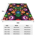 thumbnail image 3 of Sikiie Traditional Floral Polish Ultra-Soft Micro flannel Blanket Luxury All Seasons Warm Blanket for Bedding Sofa and Travel (4 sizes)-50"x40", 3 of 7