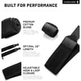 thumbnail image 5 of Gymreapers Weightlifting Wrist Wraps (IPF Approved) 18" Professional Quality Wrist Support with Heavy Duty Thumb Loop - Best Wrap for Powerlifting Competition, Strength Training, Bodybuilding, 5 of 6