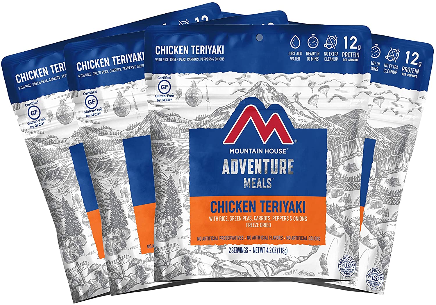Mountain House Chicken Teriyaki with Rice Freeze Dried Backpacking