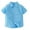 Blue, variant on Styles I Love Toddler Little Boys Pink Short Sleeve Cotton Button Down Shirt for Casual, Formal Event and Special Occasions (100/2-3 Years)