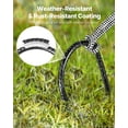 thumbnail image 4 of VEVOR 12-Inch 8 Pack Rebar Stakes Heavy Duty U Shape Galvanized Steel Ground Anchors, 4 of 9