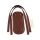 thumbnail image 5 of Bolsa de ganchillo con parte inferior y correa, base de cojín, almohadilla moldeadora inferior para bolso DIY Café, 5 of 8
