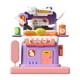 thumbnail image 2 of ToyKingdee Kitchen Playset, Play Kitchen Set Toys, Cooking Stove, Play Sink, Play Food Kitchen Accessories, Pretend Kitchen Toy, 2 of 6