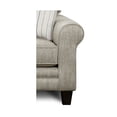 thumbnail image 5 of Southern Home Furnishings Vandy Heather Transitional Polyester Sofa in Greige, 5 of 8
