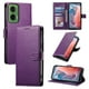 thumbnail image 3 of Funda para FOXDOCK Motorola Moto G35– Cuero Premium, 3 ranuras para tarjetas, Protección contra impactos, 3 of 5