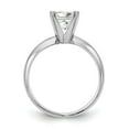 thumbnail image 2 of 14k White Gold 1.5ct. Heavy-Weight 4-Prong Solitaire Mounting, 2 of 6