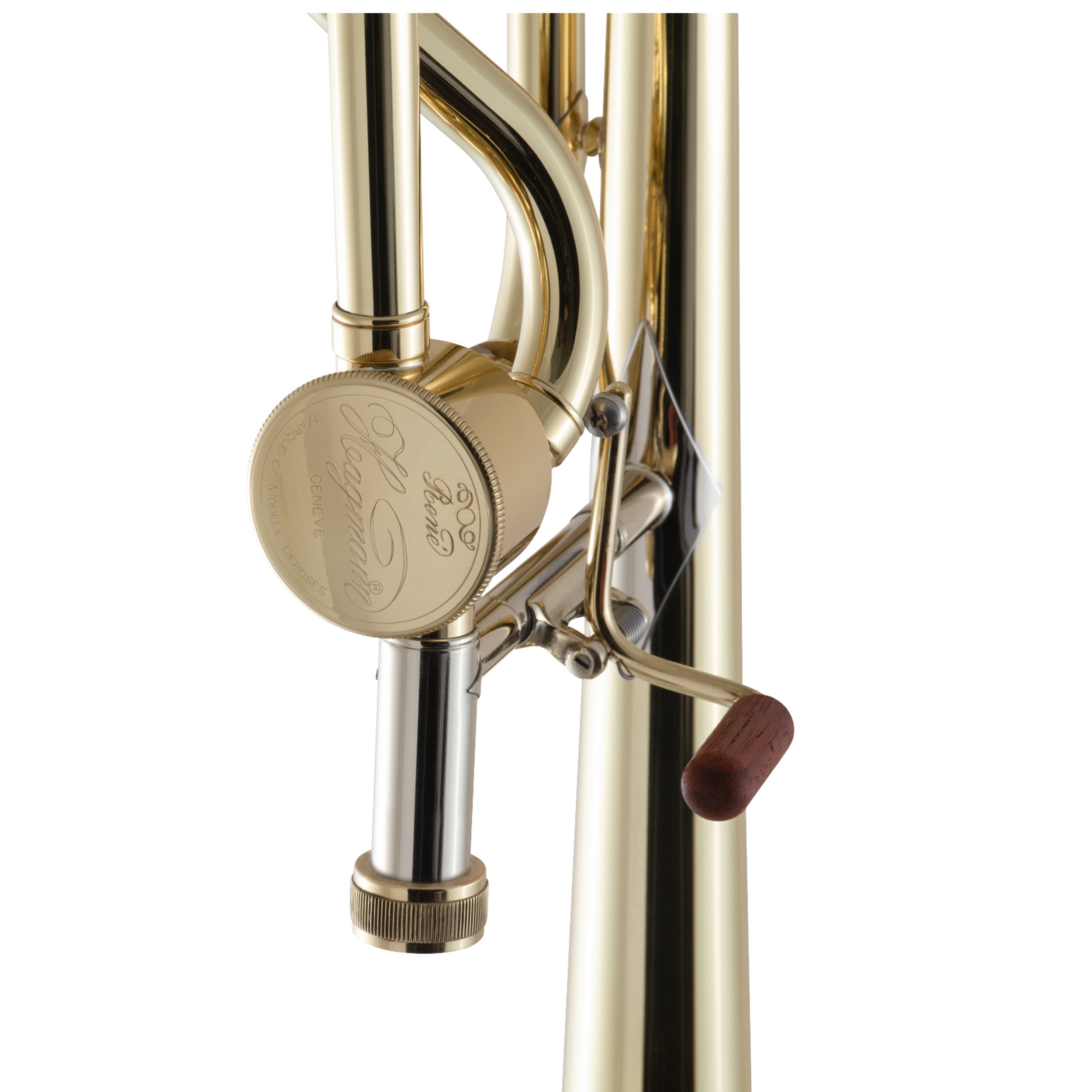 Bach 42A Stradivarius Trombone with Hagmann Valve 42A Yellow Brass Bell Standard Slide