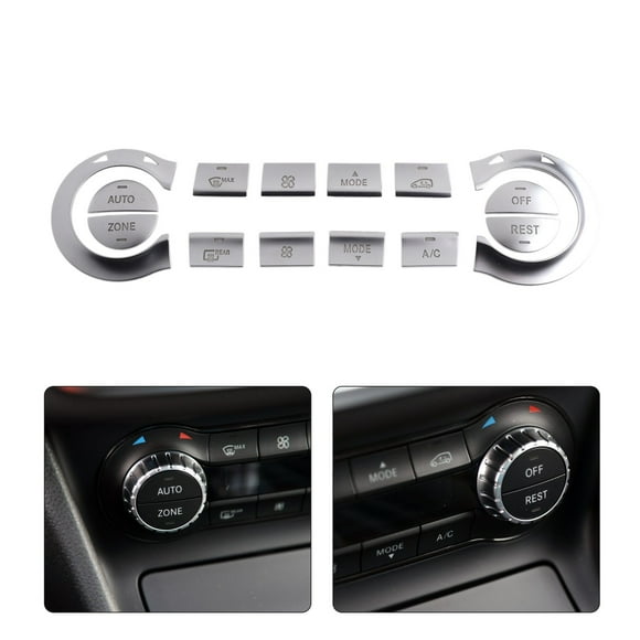 Yimiti Car Central- A/C Button Trim For Mercedes C117 X156 For Cla- Gla 200 250 13-2018