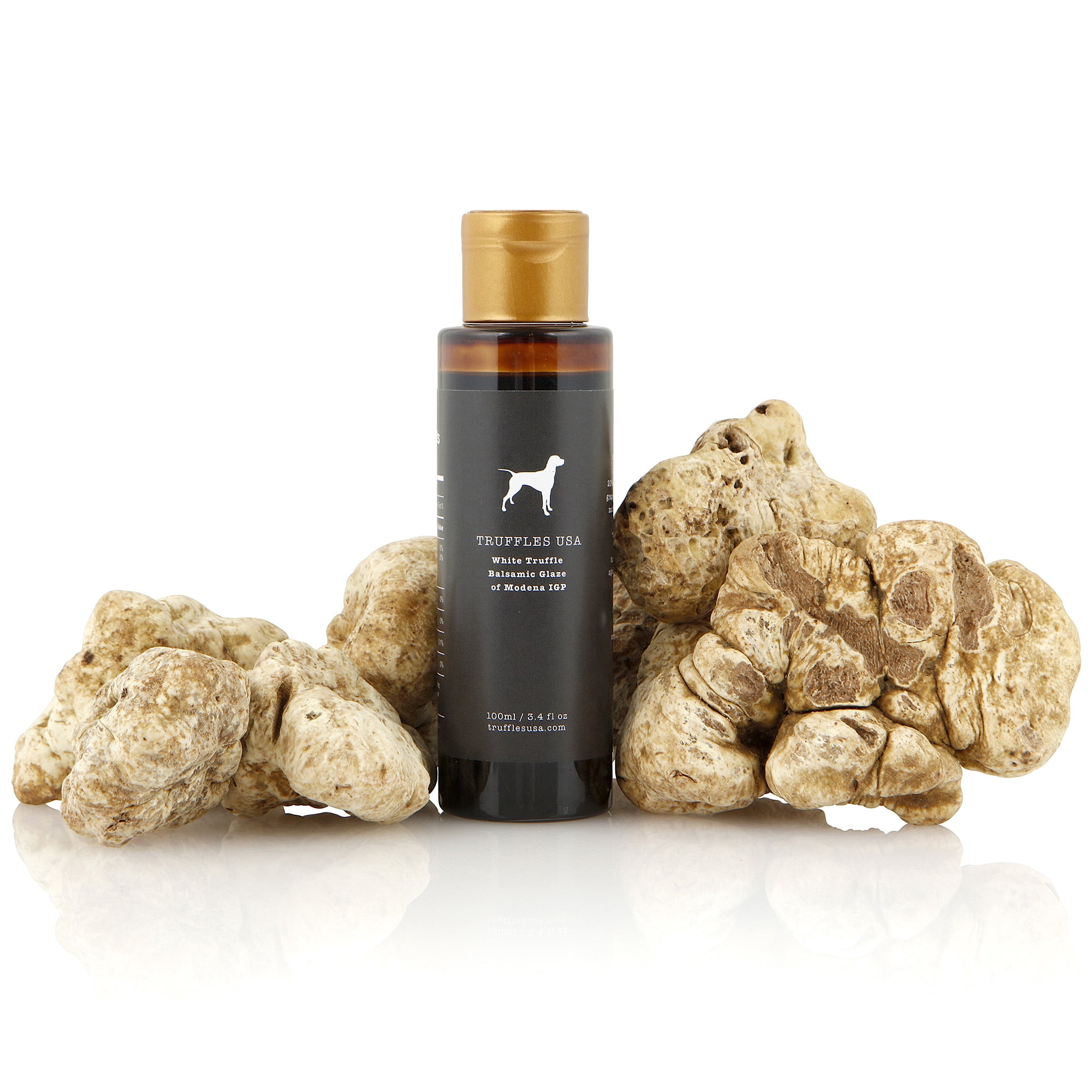 TRUFFLES USA White Truffle Balsamic Glaze of Modena IGP 3.4oz (100ml)