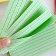 thumbnail image 5 of Pink Lined Index Cards with Ring, Cards with Pp Cover & Elastic, Colorful Study Cards for Notes & Vocabulary, 5 of 5