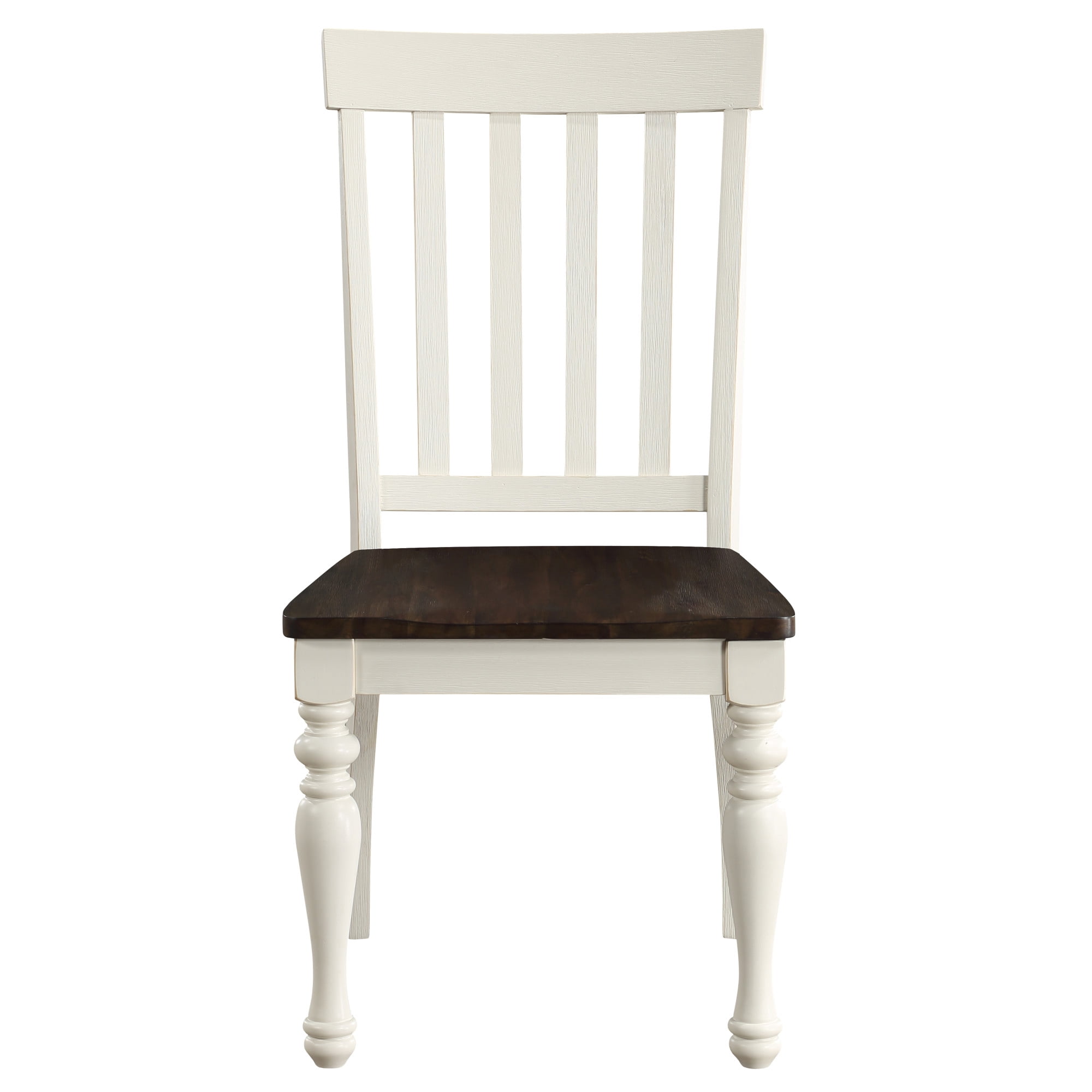 Steve Silver Joanna Engineered Wood Dining Side Chair in White (Set of 2)
