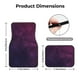 thumbnail image 5 of Balery Black Dark Blue Purple Juego de 4 Alfombrillas para Auto, Revestimientos de Caucho Resistente, Diseño Antideslizante, 5 of 7