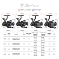 thumbnail image 3 of KastKing Zephyr Spinning Reel Graphite Frame 5.2:1 Gear Ratio 7+1 Ball Bearings Fresh and Saltwater-Black 2000, 3 of 11