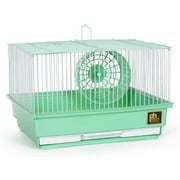 Angle View: Prevue Pet Products PP-SP2000G Single-Story Hamster & Gerbil Cage, Green