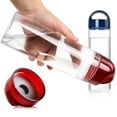 thumbnail image 3 of BESTYASH Botella Plástica Con Duradera Y Portafruta Para Uso En Deportes, 3 of 8