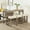 Brown#6, variant on Dining Sets 4-Piece Bar Table Set with Power Outlet, Dining Bar Table and Chairs Set,Bar Table Set with 3 Padded Stools for Living Room, Dining Room, Game Room, Brown,Kitchen Sets