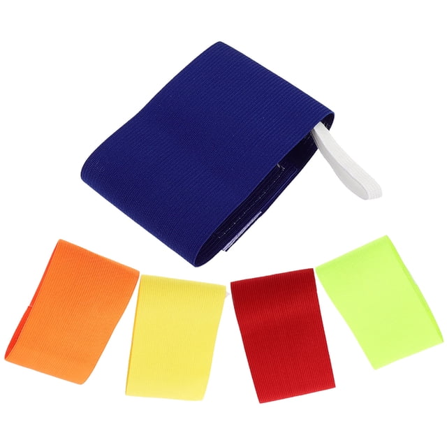 OULII 5Pcs Team Leader Football Armbands with Durable Fabric and Stylish Design in Assorted Colors