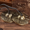 thumbnail image 1 of PFDDRW Meditation Tibetan Chimes Cymbals Musical Chimes With NEW Tibetan F0Q Prof U7, 1 of 8