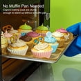 thumbnail image 2 of Caperci Heavy-Duty Natural Cupcake Liners - 200 Count Grease-Resistant Baking Cups, Odorless, No Pan Needed, Easy Release​(Natural), 2 of 9