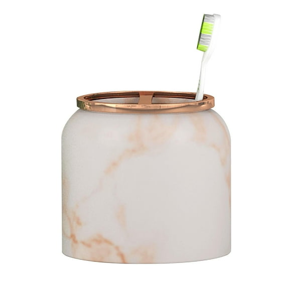 nu steel Misty Copper collection Toothbrush Holder, Perfect For Home & Bathroom Accessories