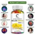 thumbnail image 3 of Mullein Leaf Gummies, GreenPeople Mullein Leaf Extract 2000mg Herbal Dietary Supplement, Healthy Respiratory, 120 Count (60 Count*2), 3 of 5