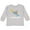 AC-Heather Grey, variant on New Smyrna Beach Florida Boys or Girls Long Sleeve Toddler T-Shirt