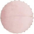 thumbnail image 6 of JWH 3D Handmade Aesthetic Decorative Velvet Flower Throw Pillows Sunflower Pillow Soft for Bedroom Couch Bed Decor 14inch Dusty Pink, 6 of 7