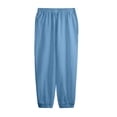 thumbnail image 5 of CONZONE Mens Linen Pants Tapered Leg Elastic Waist Drawstring Joggers For Men Relaxed Fit Casual Summer Trousers With Pockets, 5 of 5