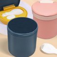 thumbnail image 3 of Minkissy 1 Set Portable Cereal Cup Round Shape Does Not Leak Soup for Home Office Use 9.6In, 3 of 5