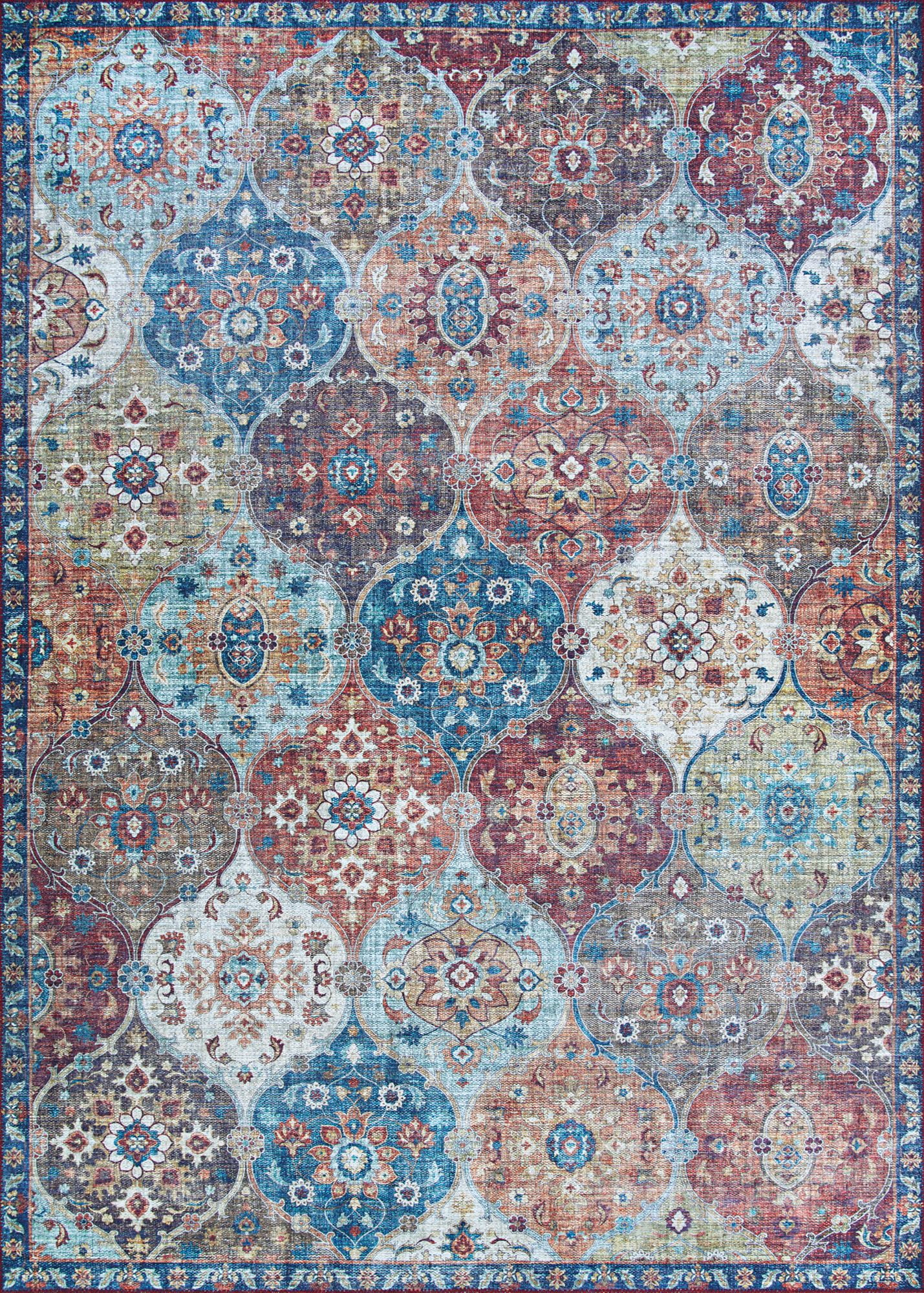 Couristan Pasha Lola Multicolor Area Rug