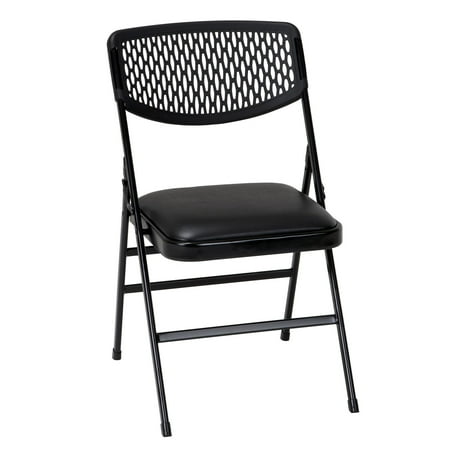 padded cosco resin folding mesh seat vinyl chair commercial pack dialog displays option button additional opens zoom