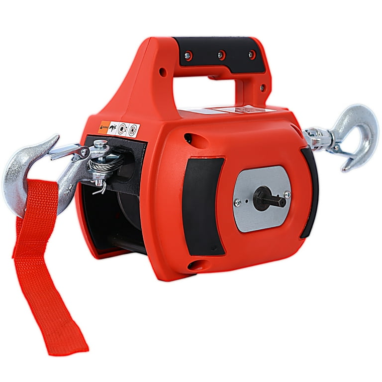 Walkfairy Drill Winch Hoist Portable Drill Winch of 750 LB Capacity with 40  Feet Steel Wire Drill Winch for Lifting & Dragging 